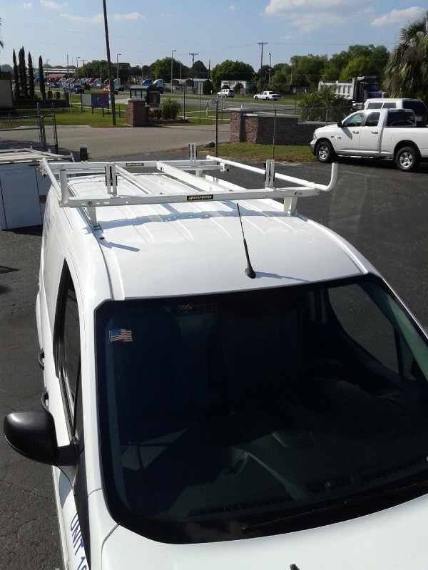 FORD TRANSIT CONNECT DOUBLE LOCK DOWN LADDER RACK SYSTEM