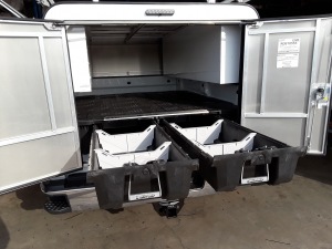 Decked Storage System ARE DCU work truck cap COMBO
