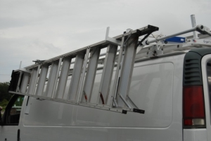 PRIME DESIGN VAN LADDER RACKS ERGO SERIES DROP DOWN LADDER RACK