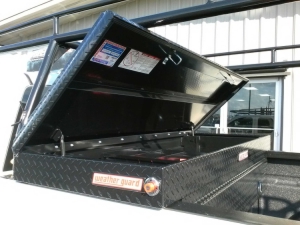 Black Extra Wide Weatherguard Truck Tool Boxes