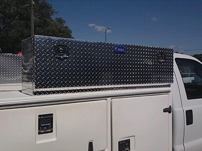 Top side mount tool boxes by UWS