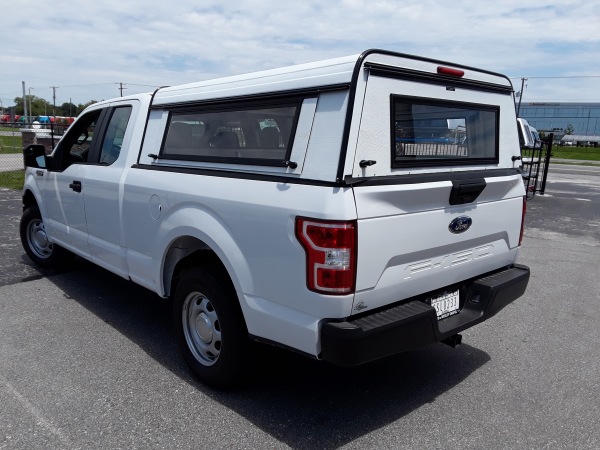 3 door light duty aluminium construction truck cap 