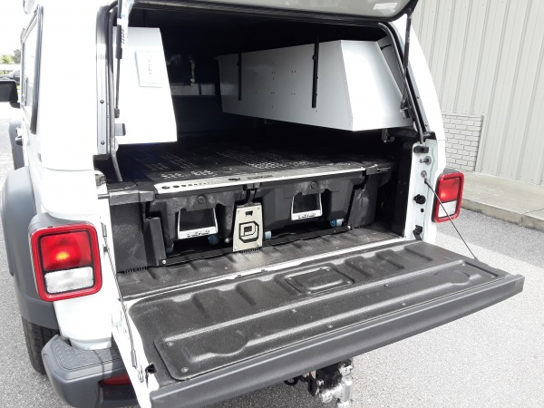 Decked Truck Bed Storage Jeep Gladiator 