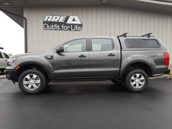 ARE V series truck cap topper 2019 and newer Ford Ranger 