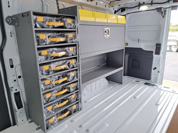 Van shelving kits by Kargomaster