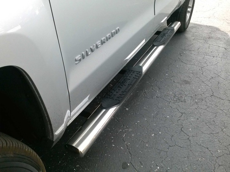 2014 Chevrolet GMC oval nerf bars running boards