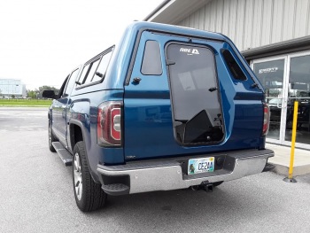 A.R.E. Walk in Fiberglass truck toppers