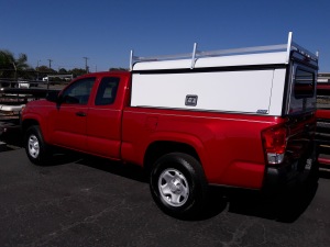 Toyota Tacoma ARE DCU series truck cap work toppers