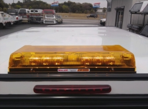 Amber LED beacon roof lights
