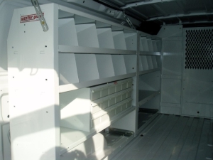 Weather guard Van Interior Shelving Kits
