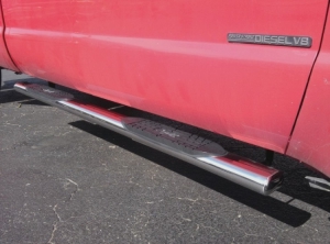4 Inch Oval Stainless Steel Nerf Bars